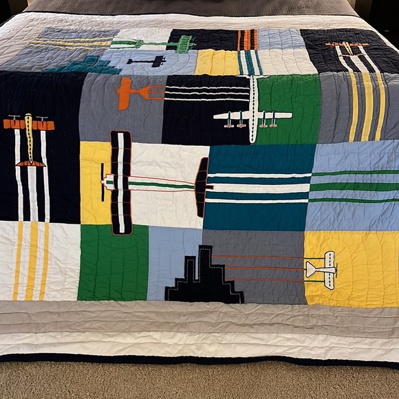 Pottery Barn Kids Bedding Pottery Barn Kids Airplane Icon